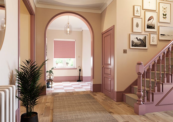 Emily Bond Jaipur, Raspberry - Twist&Fit Roller Blind - Image 7